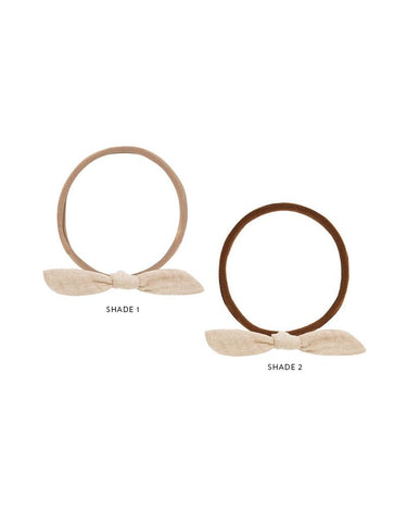 Rylee + Cru Little Knot Headband, Shell